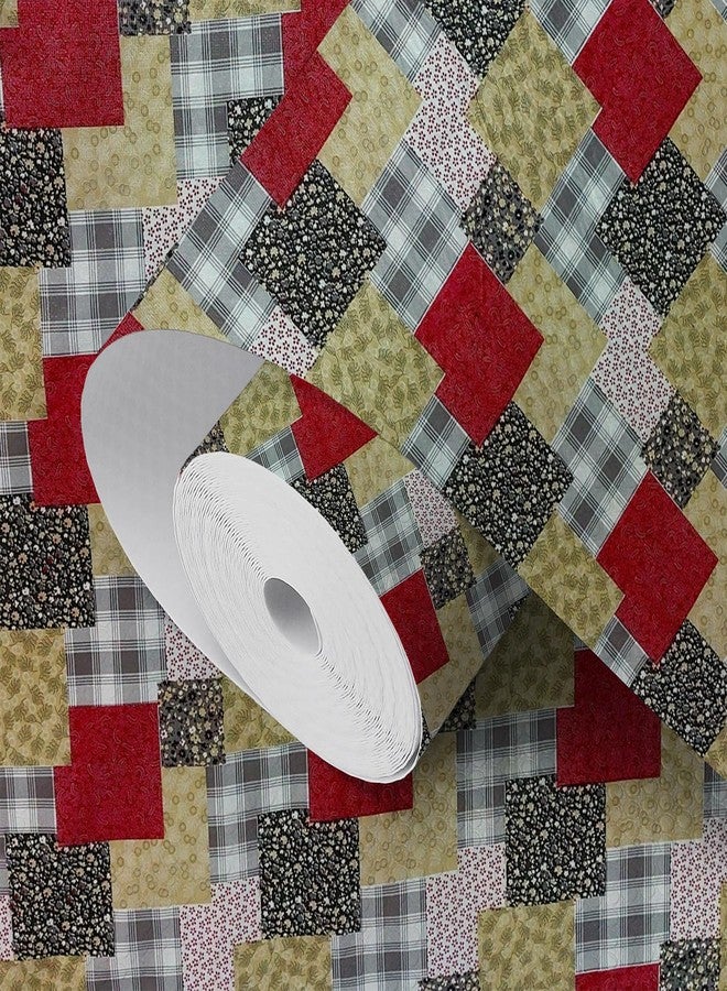 Vocal Store Anti-Slip Kitchen Cabinet Drawer Shelf Mat Liner Sheets Textured Multipurpose 5 Meter Roll, Red - MDOJ4-P080-5 - Image 1