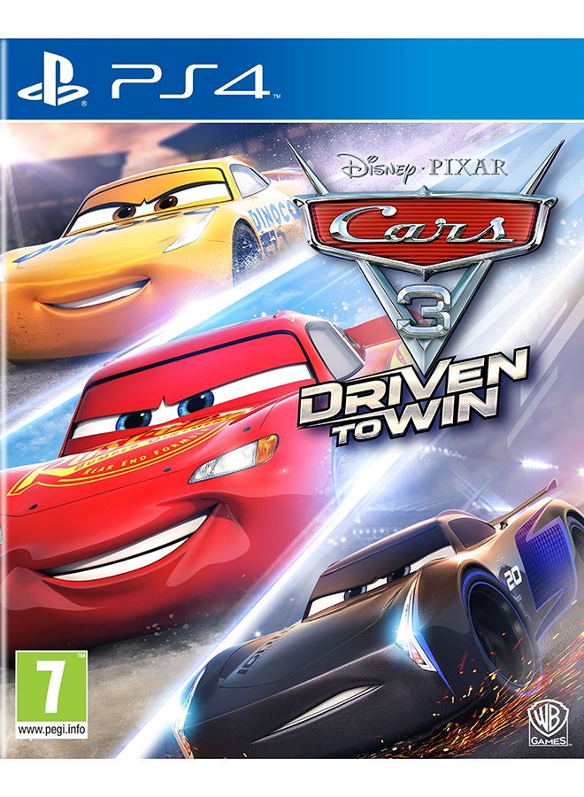 دبليو بي جيمز لعبة الفيديو Cars 3: Driven To Win (إصدار عالمي) - سباق - playstation_4_ps4 - Image 1