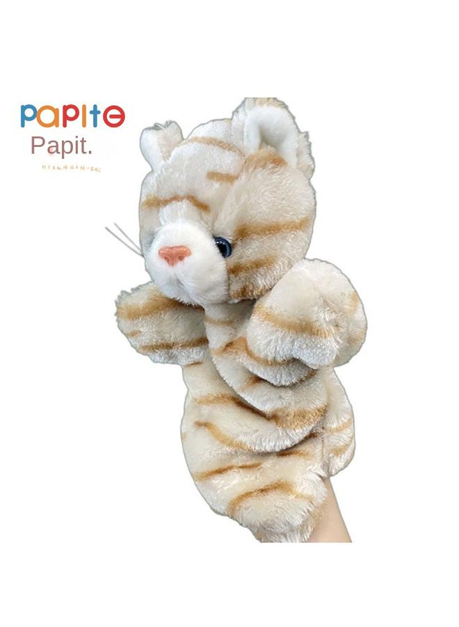 Bluejw 2025 New Fat Cat And Mouse Parent-Child Pacifying Hand Doll Toy Plush Doll - Image 2