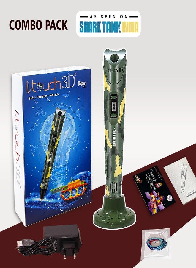 WOL 3D WOL3D Itouch Prime 3D Pen for 3D Printing with Speed Control, Advanced Temperature Regulation, OLED Display & Ergonomic Design – Compatible with variety of Filaments for Creative DIY, Art & Craft. - Image 2