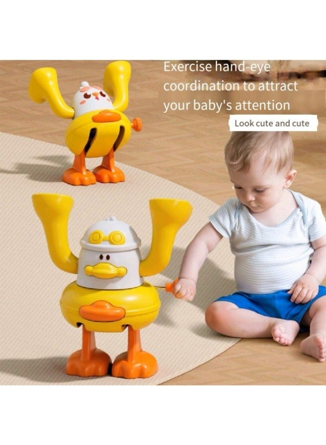 Cute Little Chicken Clockwork Somersault Toy  - Image 4