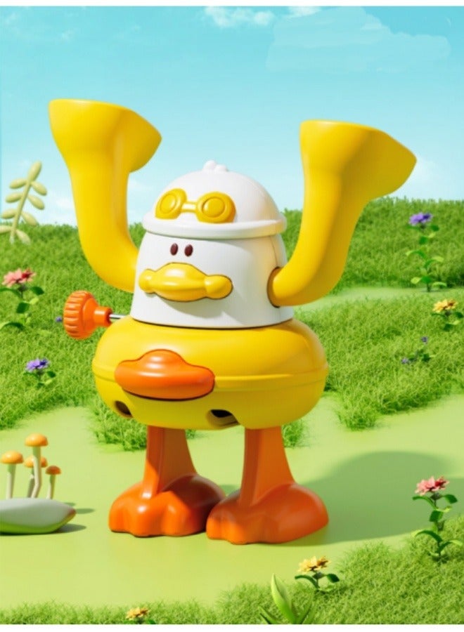 Cute Little Chicken Clockwork Somersault Toy  - Image 1