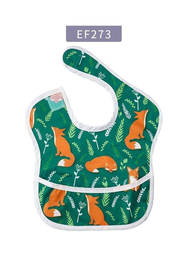 NIBEMINENT New Cartoon Baby Waterproof Velcro Bibs