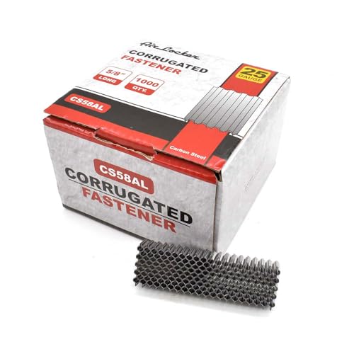 Air Locker CS58AL Corrugated W Fastener Staples 5/8 Inch Long, 1000/Pack - Image 5