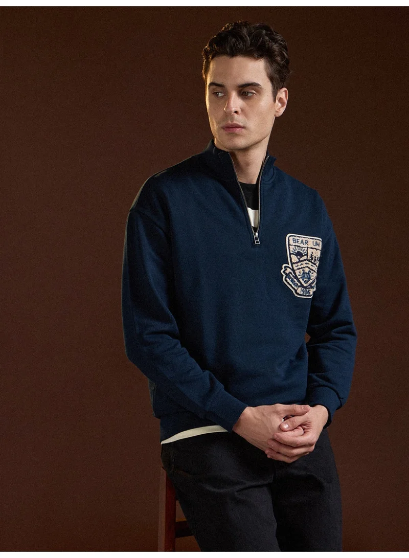 THE BEAR HOUSE  Men's Sweatshirt for Casual, Daily, or Outdoor Wear – Classic and Comfortable Style Suitable for Travel, Lounging, or Everyday Use in Any Season for Men | Best Price UAE
