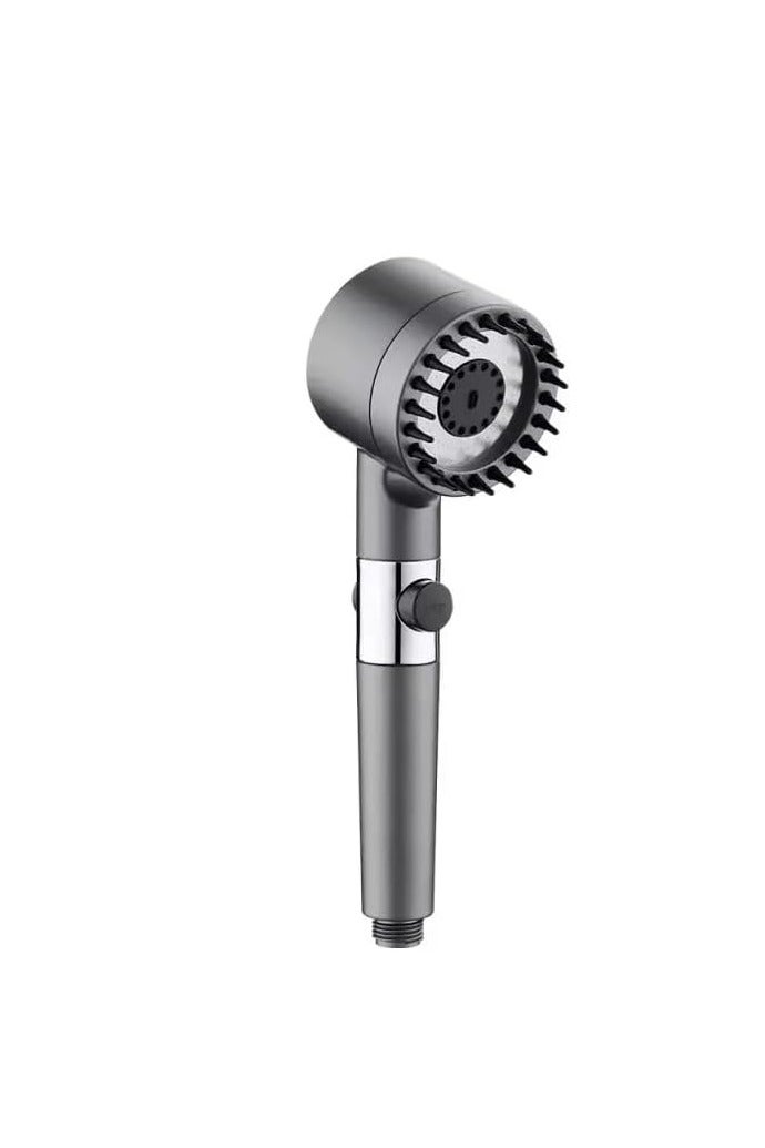 Multifunctional High Pressure Shower Head Filter Handheld Shower Head 3 Water Spray Settings with ON/OFF Switch - Image 1