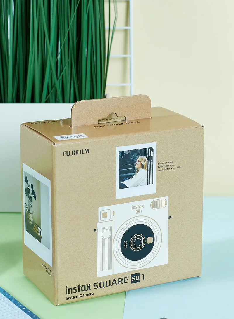 FUJIFILM Instax Square Camera Sq1 Chalk White Camera