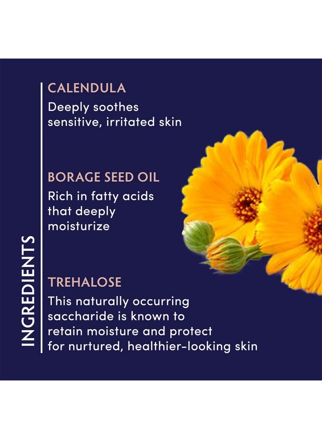 ناتروباثيكا كريم الترطيب الأساسي من آذريون، مرطب مهدئ للوجه للبشرة الجافة والحساسة، كريم مغذي يومي للوجه للرجال والنساء، 1.69 أونصة سائلة - Image 2