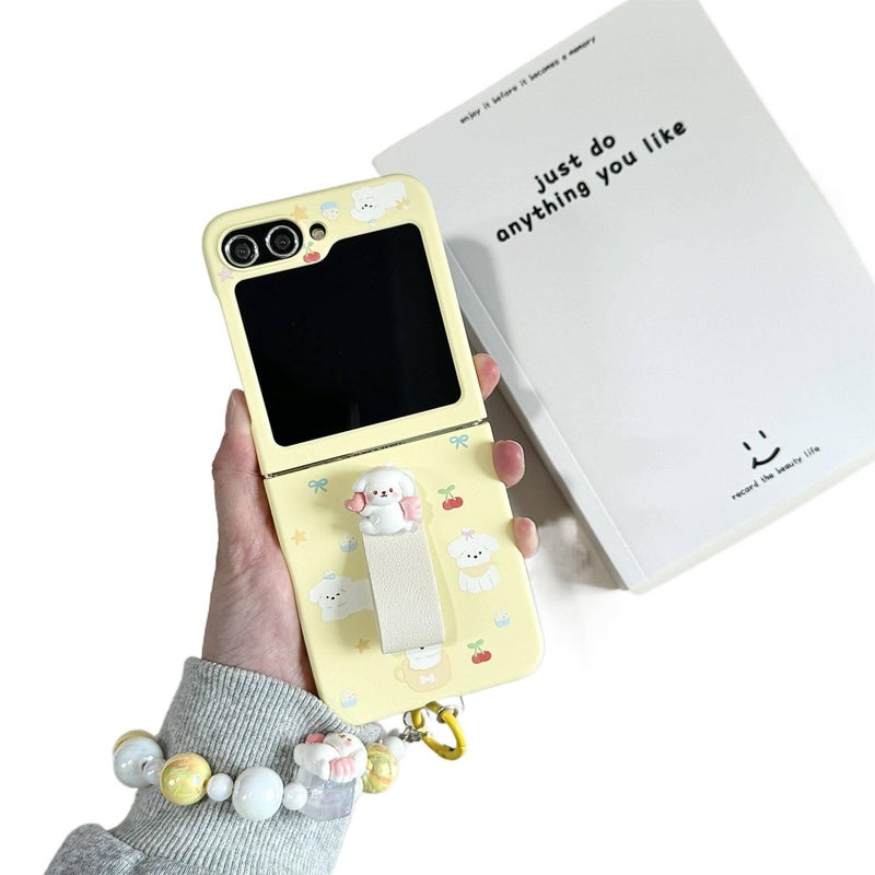 غطاء واقي | مقاوم للصدمات لـ Samsung Galaxy Z Flip 6 | Puppy TPU - Image 3