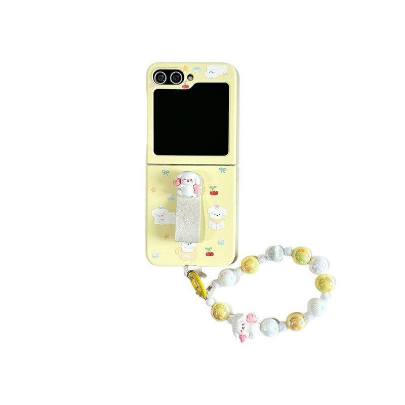 غطاء واقي | مقاوم للصدمات لـ Samsung Galaxy Z Flip 6 | Puppy TPU - Image 1