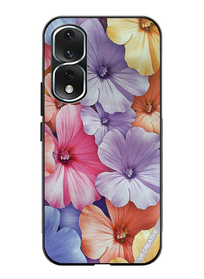 VR CREATIVE Protective Case Cover For Honor 80 Pro Flower Design Multicolour - Image 1