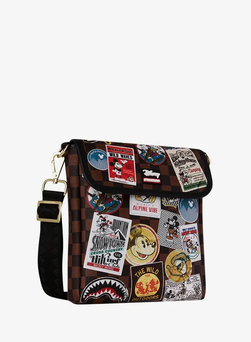 Sprayground MICKEY GLOBAL MOGUL STYLE MESSENGER SLING