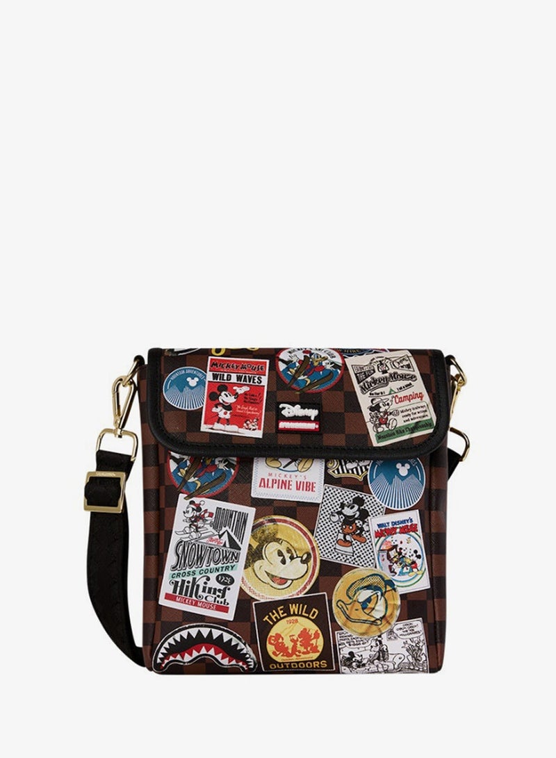 SPRAYGROUND MICKEY GLOBAL MOGUL STYLE MESSENGER SLING - Image 1
