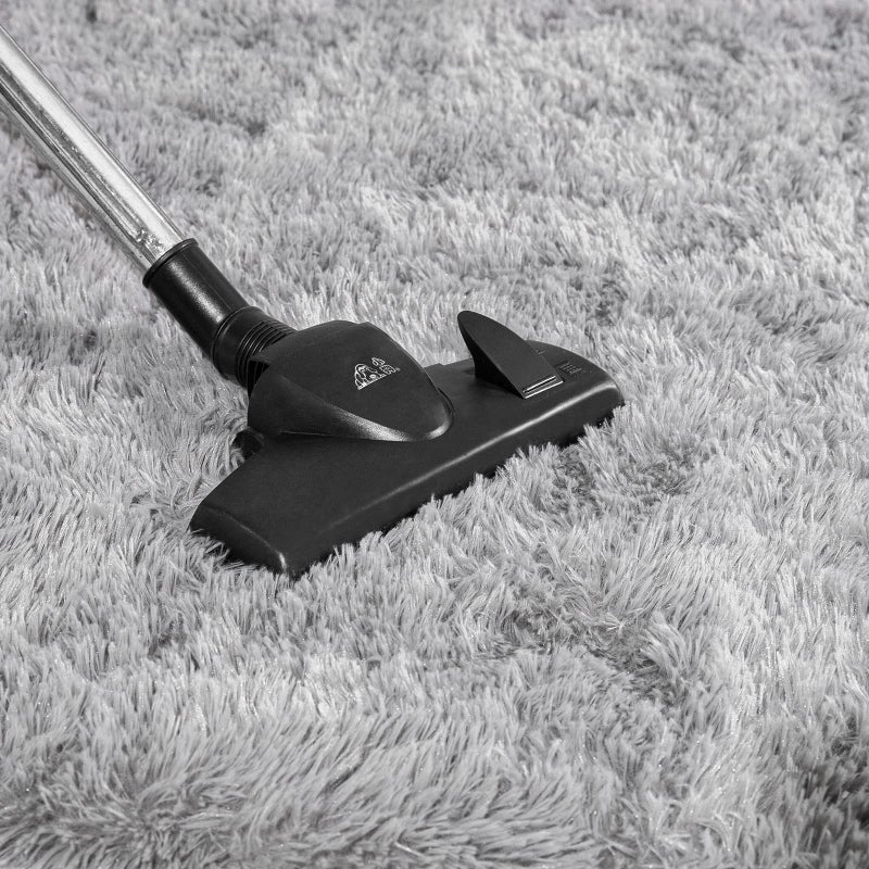 AROGAN Luxury Soft Area Rugs for Bedroom Living Room Plush Shag Rug 4x6 Feet  Grey Fluffy Rug for Kids Girls Playroom Dorm Room  Shag Shag Fuzzy Carpets Plush Rug for Teen Boys Room Nursery Decor - Image 4