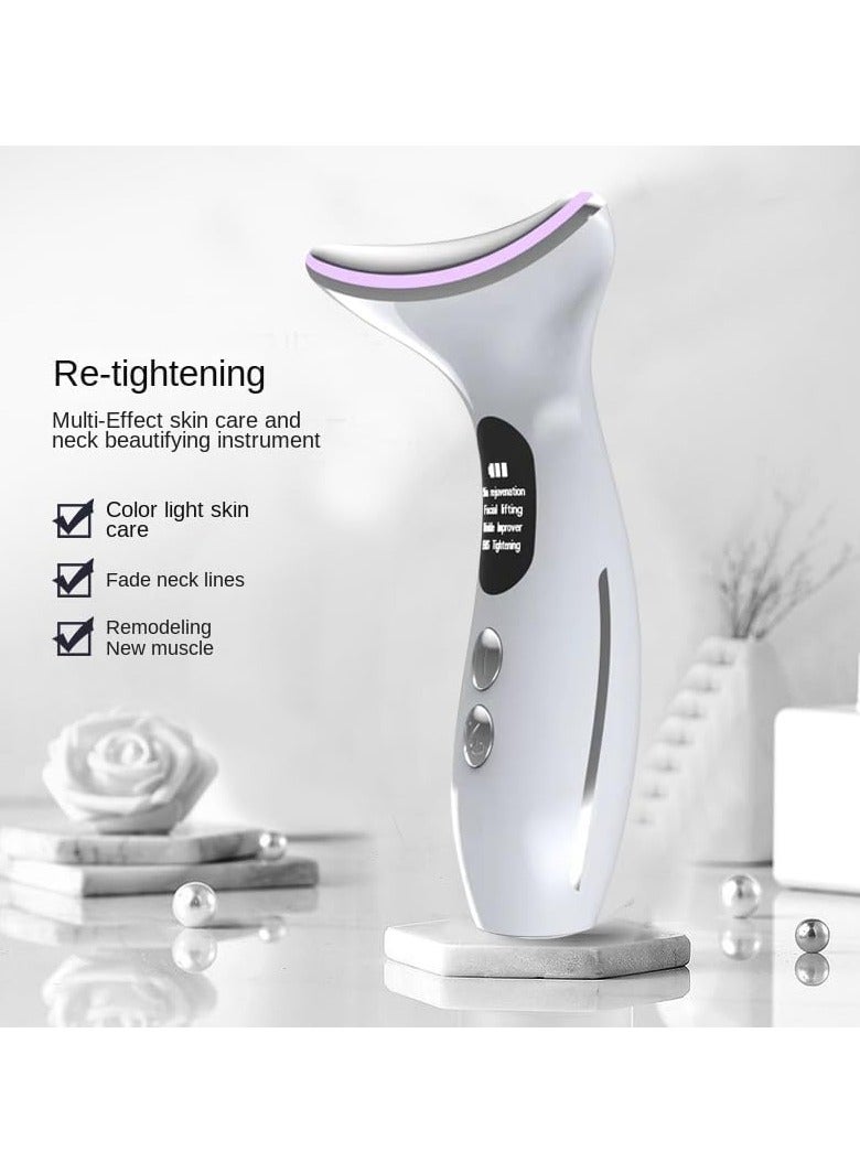 general Wavy Chic Beauty Microcurrent Facial Massage Device Micro-Current Facial Massage Device Facial Massage Electrical Tighten and Eliminate Wrinkles - Image 2