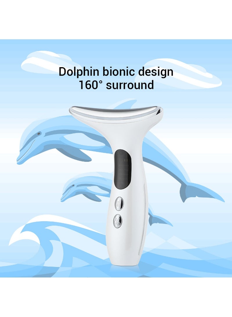 general Wavy Chic Beauty Microcurrent Facial Massage Device Micro-Current Facial Massage Device Facial Massage Electrical Tighten and Eliminate Wrinkles - Image 3