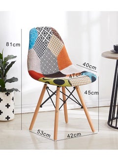 LANNYHOME Jeffcoco Furniture Fabric leisure chair office chair-multi color 1 pcs  - Image 4