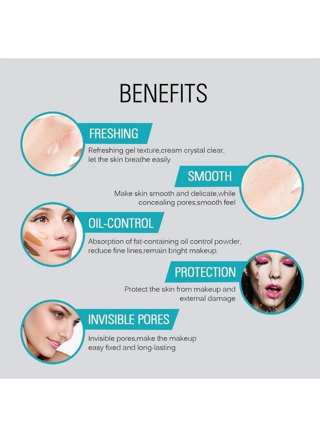 FIRSTZON Vitamin Enriched Non Greasy Face Base Primer Oil Primer ; Hd Matte Face Primer - Image 3