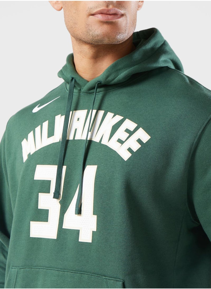 Nike - Milwaukee Bucks Club Hoodie - Image 1