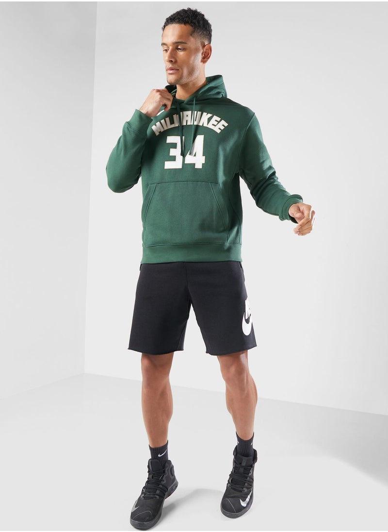 Nike - Milwaukee Bucks Club Hoodie - Image 1