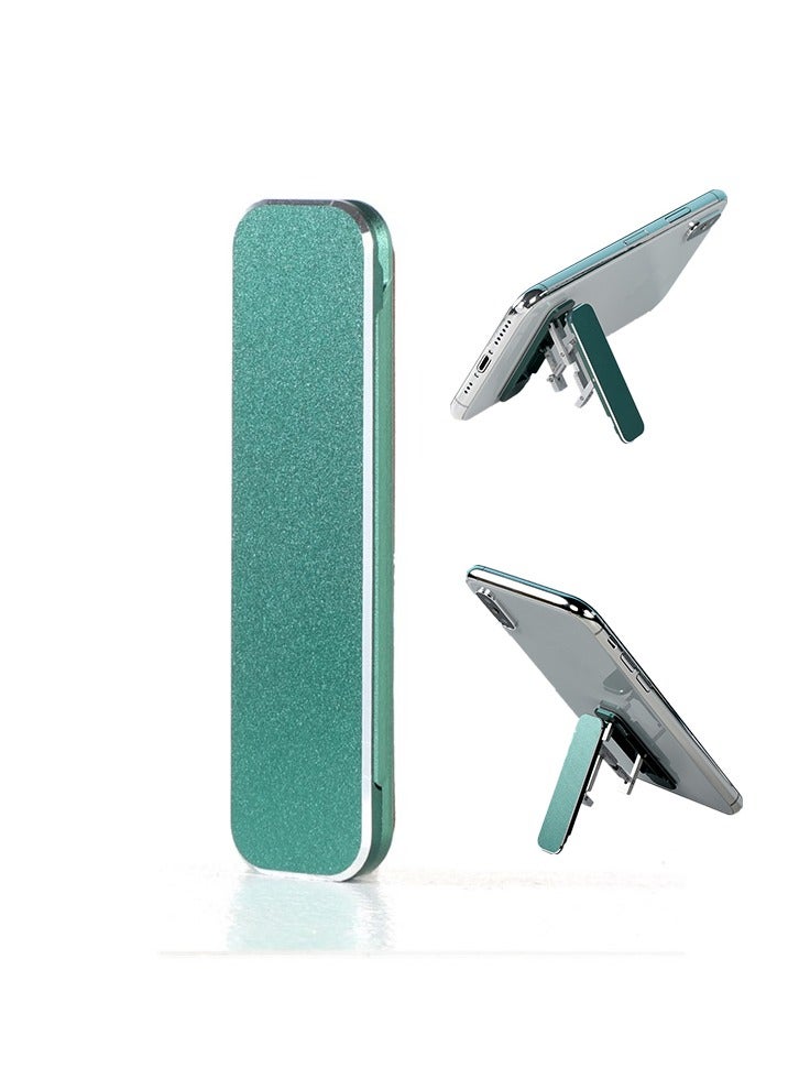 Mobile and Tablet Holder Mount-new design,Mobile Phone Case Back Sticker, Folding metal/Ultra-thin mini invisible Holder,Mobile and Tablet Stand/Mount/Holder-Green - Image 1