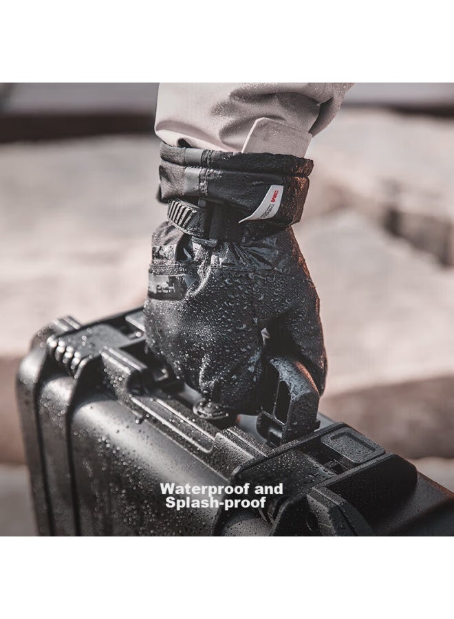 Pgytech Photography Gloves, Dandelion Warm Cycling Gloves, Finger-exposing Touchscreen C Patible, Fleece-lined, Cold-resistant, Graphene Heating, Windproof, Waterproof, Autumn And Winter Outdoor Ski Gloves, Master Edition Xl Size - Image 2