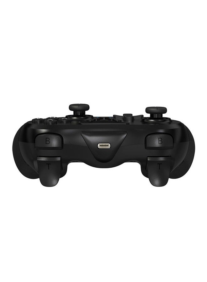 JOYFOCUS Bluetooth Game pad With Wake Up Switch Gaming Wireless Game pad With Vibration Sensing Six-Axis Black - Image 4