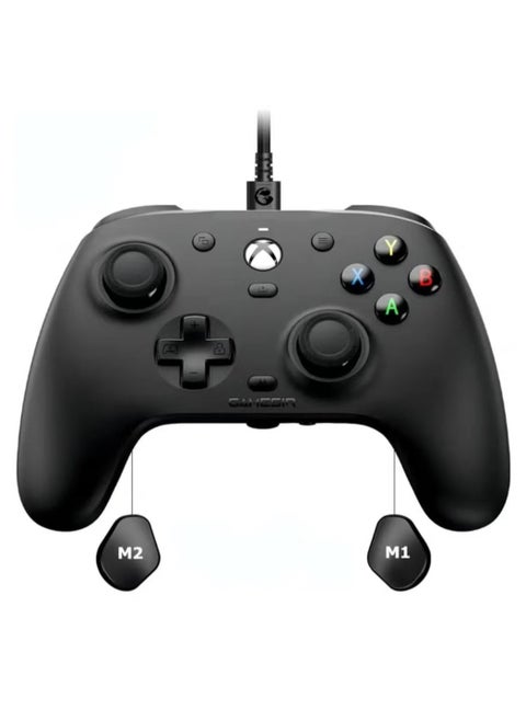 Gamepad GameSir G7 Wired Gaming Controller for Xbox Series X/S, Xbox One, Windows 10/11 Plug Steam and Play Gaming Gamepad with Hall Effect Joysticks/Hall Trigger, 3.5mm Audio Jack