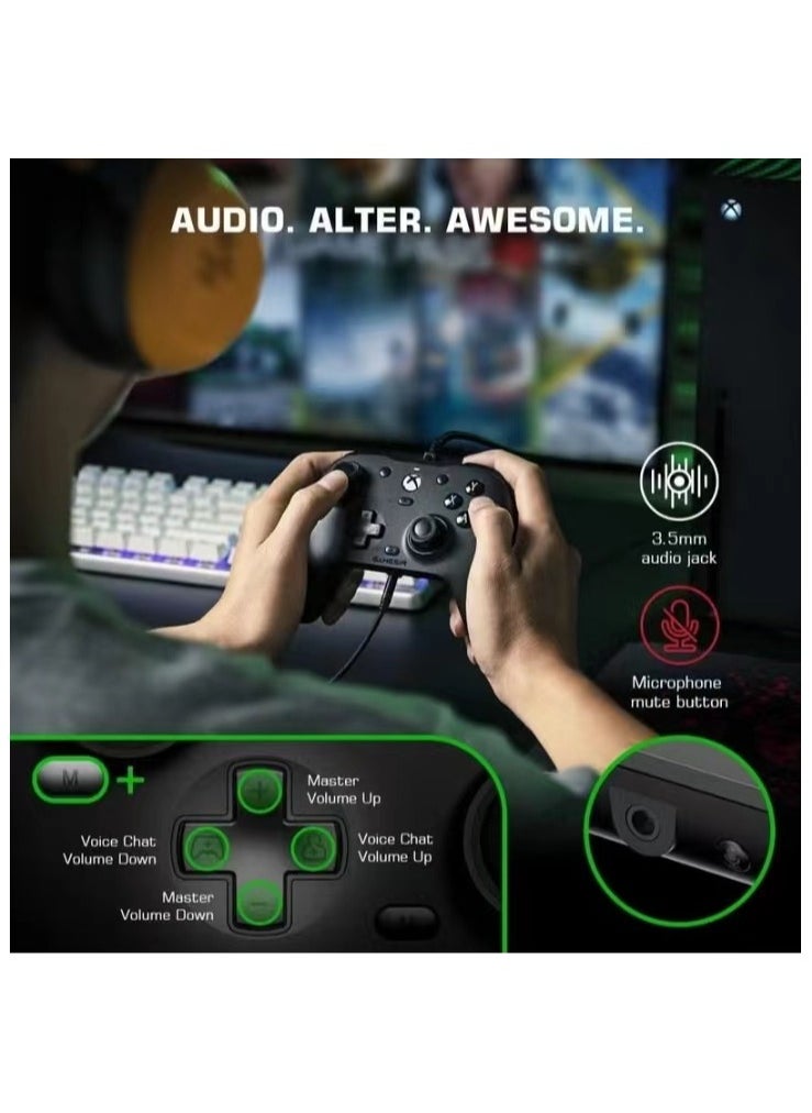 Generic Gamepad GameSir G7 Wired Gaming Controller for Xbox Series X/S, Xbox One, Windows 10/11 Plug Steam and Play Gaming Gamepad with Hall Effect Joysticks/Hall Trigger, 3.5mm Audio Jack  - Image 5