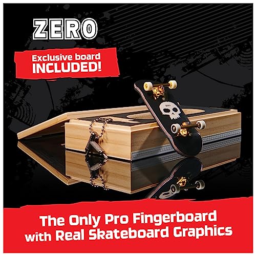 TECH DECK, Zero Pro Series Finger Board with Storage Display, Built for Pros; Authentic Mini Skateboards, Kids Toys for Ages 6 and up - Image 2