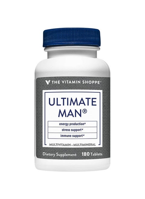 Ultimate Man Multivitamin High Potency Multi Energy & Antioxidant Blend Daily Multi Mineral Supplement For Optimal Men