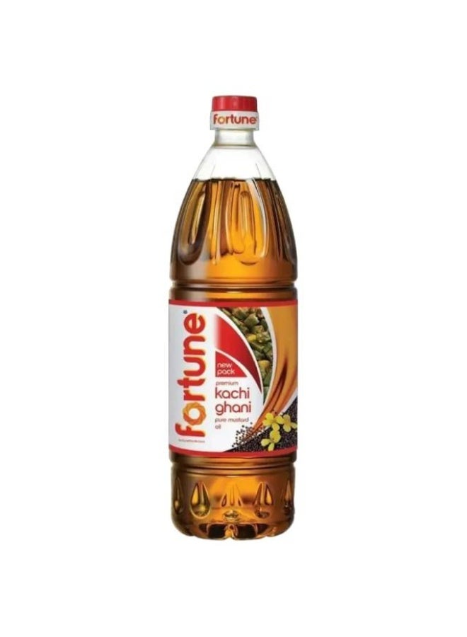 Pure Mustard Oil, Kachi Ghani - 1ltr, India