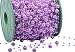 KAOYOO 200 Feet Artificial Pearls String Beads Chain Garland Pearl Beaded TrimViolet AB - Image 2