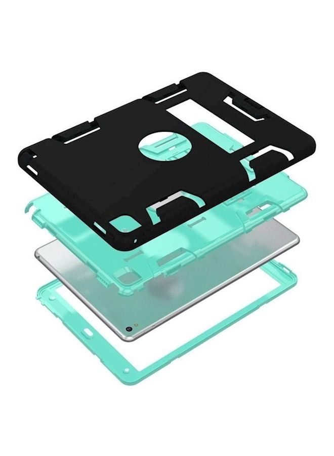 NIBEMINENT Hybrid Defender Case Cover For Apple iPad Pro 9.7-Inch Black/Green  - Image 2