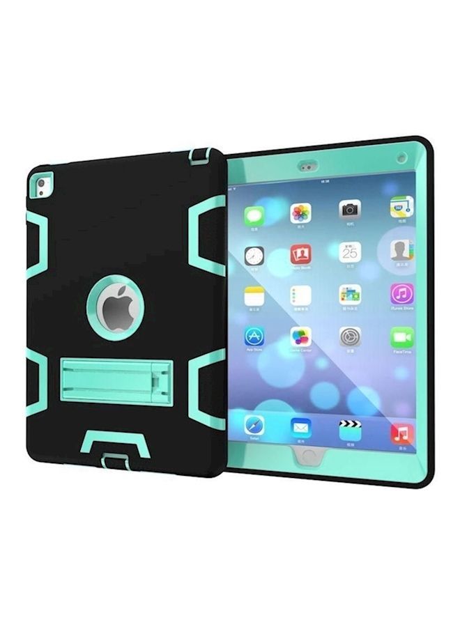 NIBEMINENT Hybrid Defender Case Cover For Apple iPad Pro 9.7-Inch Black/Green  - Image 3