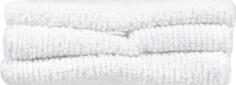 MUkitchen Bar Mop Dishtowel Set of 3 - White, 16 x 18 Inches - Image 4
