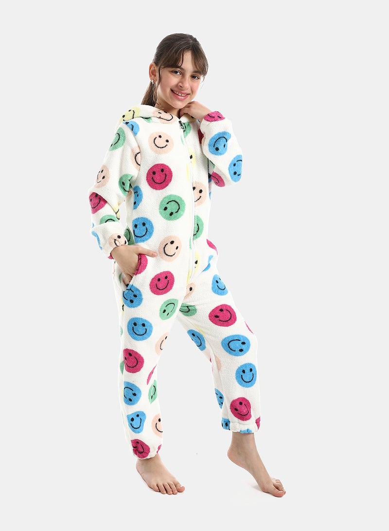 Andora Winter Jumpsuit With Pockets - Image 2