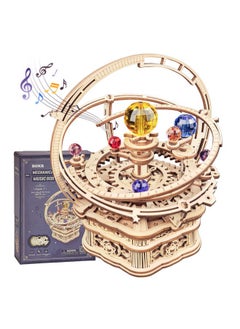 ROKR ROKR 3D Puzzles for Adults-Starry Night Music Box Kit-Wooden Puzzles Science Gifts for Adults-Gifts for Teenage Boys Girls  - Image 1