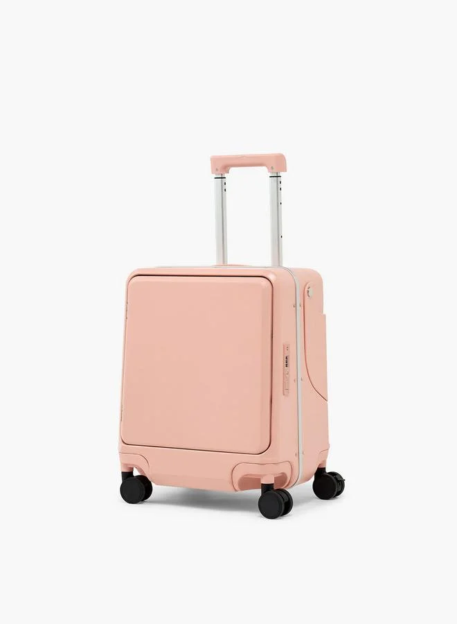 Solid Hardcase Trolley Bag With Retractable Handle