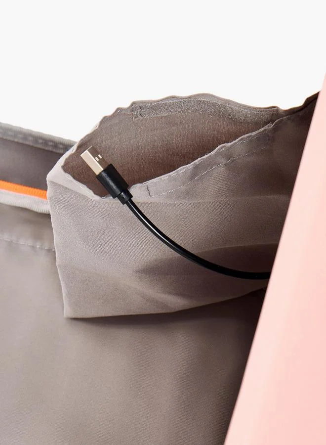 Wave PINK Solid Hardcase Trolley Bag With Retractable Handle for Women | Best Price UAE