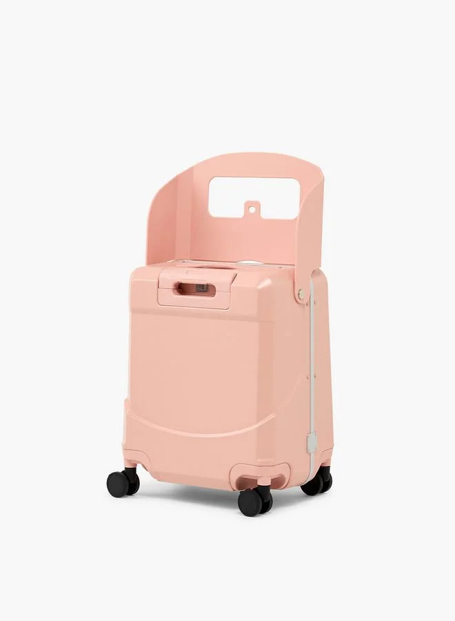 Wave PINK Solid Hardcase Trolley Bag With Retractable Handle for Women | Best Price UAE