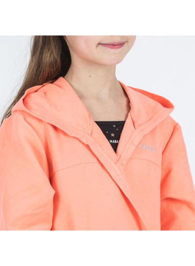 واتكو روب سباحة ميكروفايبر خفيف الوزن للأطفال - برتقالي فاتح - Image 3