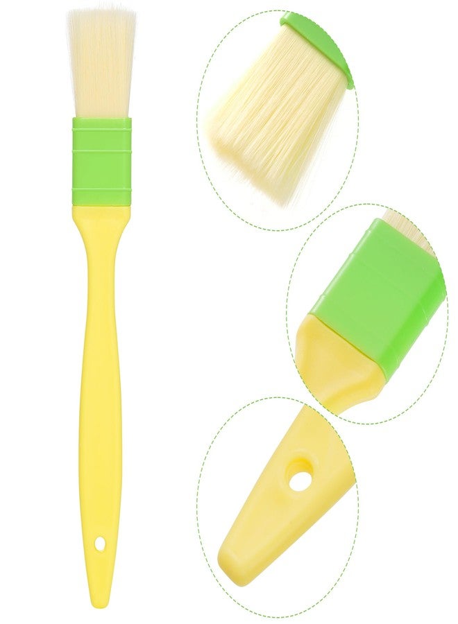 yeabwps Pastry Brushes Basting Brush for Cooking Spreading butter, oil, or egg wash,Cooking Baking BBQ Oil Brush (2, 1in, 2in) - Image 3
