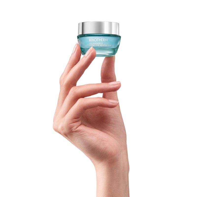 BIOTHERM جيل بيوديرم أكوا سورس لتجديد العينين، جل مرطب للعيون المنتفخة، مع عوامل تقليل الانتفاخ لإيقاظ، وإضاءة، وإزالة أكياس تحت العين، تأثير تبريد فوري، 0.50 أونصة سائلة. - Image 3