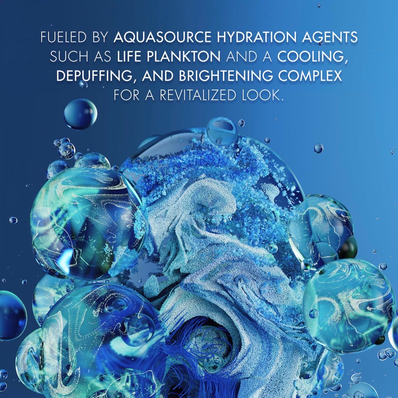 BIOTHERM جيل بيوديرم أكوا سورس لتجديد العينين، جل مرطب للعيون المنتفخة، مع عوامل تقليل الانتفاخ لإيقاظ، وإضاءة، وإزالة أكياس تحت العين، تأثير تبريد فوري، 0.50 أونصة سائلة. - Image 5