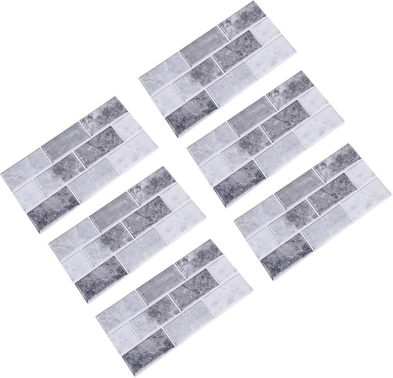 Pssopp Self Adhesive PVC Tile Backsplash Peel and Stick 3D Texture for Kitchen Bathroom Easy DIY Installation - Image 3