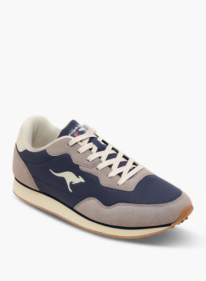 kangaROOS Men Panelled Lace-Up Sneakers - Image 1