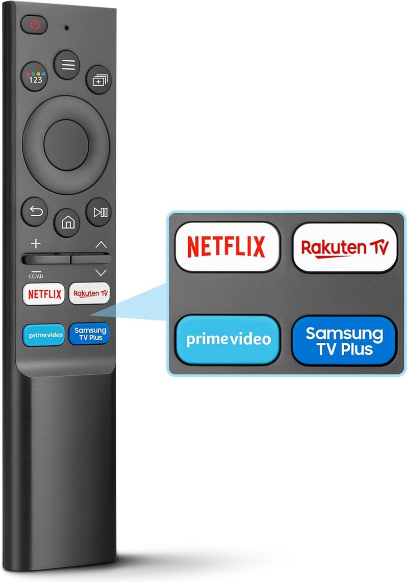جهاز تحكم عالمي لتلفزيون سامسونج الذكي، جهاز تحكم بديل بأزرار Netflix وPrime Video وRakuten TV وSamsung TV Plus - Image 1