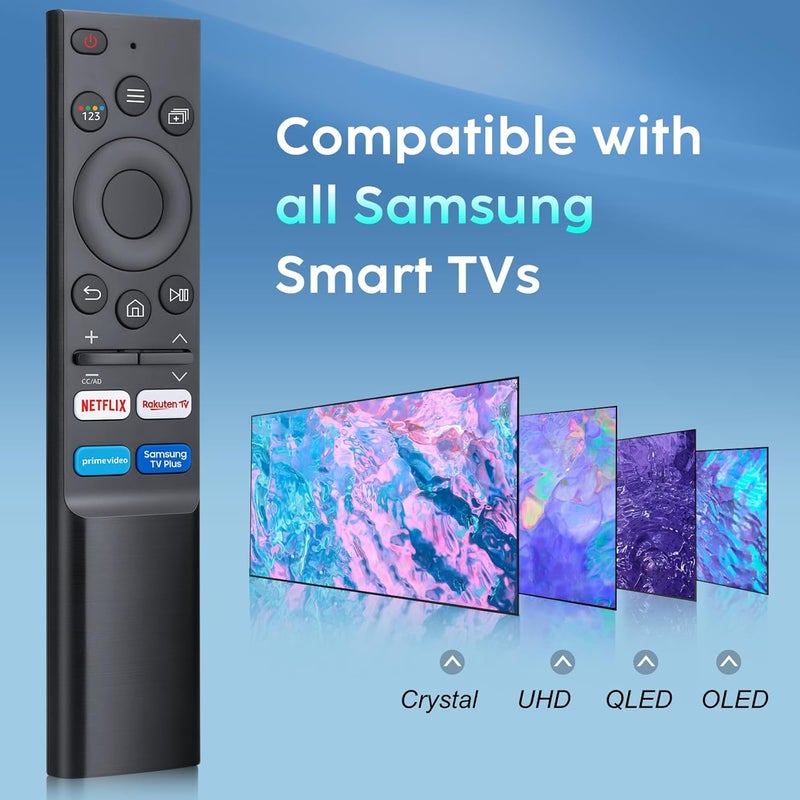 جهاز تحكم عالمي لتلفزيون سامسونج الذكي، جهاز تحكم بديل بأزرار Netflix وPrime Video وRakuten TV وSamsung TV Plus - Image 2