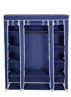 Generic Portable Wardrobe Organizer Blue  - Image 1